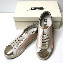 One Footwear Women&#39;s Light Pink &amp; Metallic Sari Sneakers Shoes size 8 Ne... - $49.99