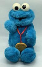 1997 TYCO Sesame Street Tickle Me Cookie Monster works great moves talks plush - £13.07 GBP