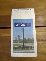 Vintage 1971 Arco Oil Iowa Nebraska Map Brochure - £17.40 GBP