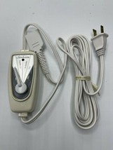 Sunbeam 53804-001 Electric Heating Blanket 2-Prong Controller Power Cord White - $14.84
