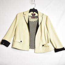 R&amp;K Originals Jacket and Camisole Green Apple &amp; Black Size 6P Estate Vin... - £18.14 GBP