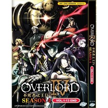 Overlord Season 4 (Vol.1-13 End) Anime DVD with English Audio - £20.56 GBP