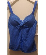 Womens Swimsuit Top Blue Medium - $15.00