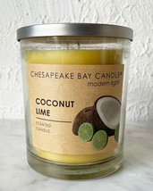 Chesapeake Bay Candle Modern Light Coconut &amp; Lime Scent - 17 oz - £22.79 GBP