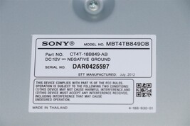 Ford Lincoln Sony Radio Stereo Audio Amplifier AMP mbt4tb849db image 4