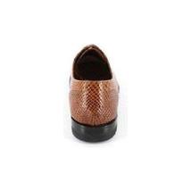 Madison Stacy Adams  Anaconda Print Leather Shoes Tan 00055-240 image 5