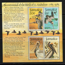 Jamaica 1985 Very Fine Mnh Stamps Souvenir Sheet &quot; Birds &quot; - £0.85 GBP