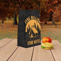 Unique Polyester Five Billion Star Hotel Lunch Bag - Insulated, Customizable, Ma - £30.46 GBP