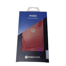 Motorola Genuine Moto Mods Style Shell for Moto Z3 Phones, Red Ballistic Crimson - £6.70 GBP