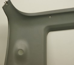 92-97 Ford F150 F250 F350 Ext Cab Rear LH Driver Upper Trim Panel Gray 2217 - £61.14 GBP