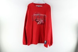 Vtg Starter Mens XL Distressed University of Utah Football Fiesta Bowl T-Shirt - £31.61 GBP
