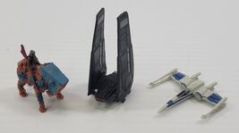 *B61) Disney Star Wars Force Awakens Micromachines Desert Invasion X-Win... - $9.89