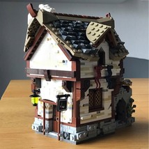 Medieval Tavern Modular Building Blocks Set Architecture MOC Bricks Toys Gift - £52.39 GBP