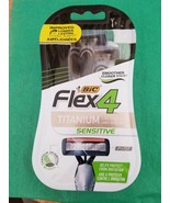 BIC Flex4 Men&#39;s Sensitive Disposable Razors with Cartridges 3 Count - $8.15