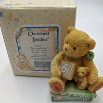 Enesco Cherished Teddies &quot;Beary Special One&quot; Age 1 Special Birthday Bear 911348 - £11.20 GBP