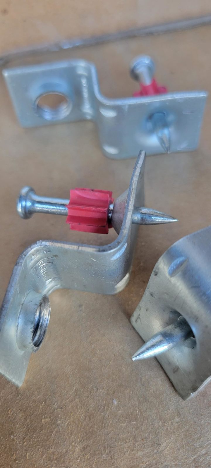 Ramset 1/4&quot; Threaded Rod Hanger w/Premium PowerPoint Pin Box of 100 - $58.80