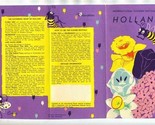 International Flower Festival Holland Brochure 1953 Groenendall Woods Ke... - $23.82