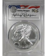 2018 Silver Eagle PCGS MS70 Reagan Legacy AL265 - £57.64 GBP
