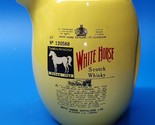 Vintage White Horse Scotch Whisky Pitcher Jug Promo - RARE SHAPE - SHIPS... - $28.79