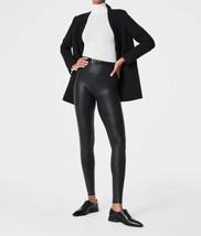 Spanx faux leather leggings in Black - size XS - £70.28 GBP