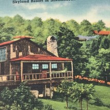 Skyland Resort Vintage Postcard Shenandoah National Park Linen Virginia - £8.28 GBP