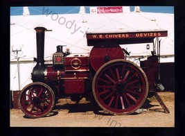 tz0767 - Traction Engine - Burrell 3633 - W.E.Chivers from Devizes - photo 7x5 - £1.98 GBP