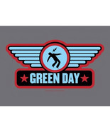 Green Day Poster Flag Blue Wings Logo - $19.99