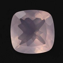 Natural Rose Quartz Faceted Cushion Cut AAA Quality Loose Gemstone Available fro - £3.95 GBP