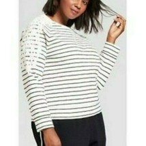 A New Day Plus Size Womens Striped Lace  Pull Over  Size X or 2X NWT - £14.21 GBP