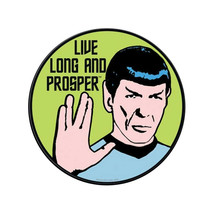 Star Trek Spock Live Long Prosper Sticker Green - $8.98