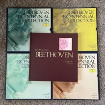 Vtg 70s Beethoven Bicentennial Collection Vinyl Records Box Sets Volume 1 2 3 4 - £60.09 GBP