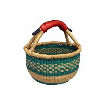 African Market Baskets Bolga Mini, Handcrafted in Ghana - £15.82 GBP