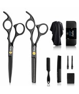 Sirabe 10 PCS Hair Cutting Scissors Set Professional Haircut Scissors Ki... - $754.60 MXN