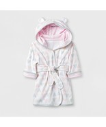 2-PACK Cloud Island Baby Girls&#39; Hearts Knit Terry Robe, White, Size 6-9M... - £6.63 GBP