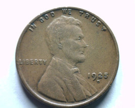1925-D Lincoln Cent Penny Very Fine / Extra Fine+ VF/XF+ Nice Original VF/EF+ - £11.22 GBP