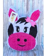 Cow Pinata with Glittery Pink Bow - $39.99