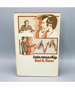 Salesmanship Earl Baer 1st Edition Vintage 1972 Business Textbook Hardco... - $20.99