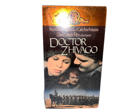 Doctor Zhivago  VHS Tape Part 1 &amp; 2 Sealed Never Opened MGM Academy Awar... - £12.20 GBP