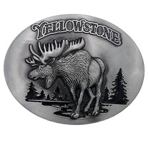 Yellowstone Silver ELK Design Metal Belt Buckle - €7,11 EUR