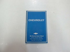 1982 Chevrolet Malibu Corvette Celebrity Chevette Citation Owners Manual OEM - £8.59 GBP