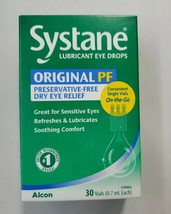 #Systane Lubricant Eye Drops Sterile Preservative-Free Vials 30 Vials EX... - £10.89 GBP