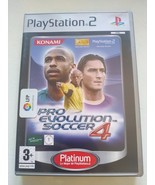Pro Evolution Soccer 4 Konami - Playstation 2 Game for PS2 Spain Am Edit... - $18.90