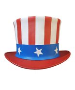 Uncle Sam Leather Top Hat - $295.00