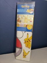 GIANT PIKACHU Pokemon Peel &amp; Stick Wall Decals Mural Pokeball Stickers B... - $9.89