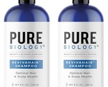 Pure Biology Premium RevivaHair Hair Growth Shampoo Biotin Shampoo 8oz N... - £18.99 GBP