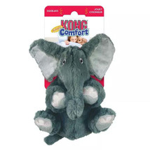 KONG Comfort Kiddos Elephant Dog Toy Gray 1ea/XS - £7.08 GBP