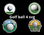 Golf ball 4 svg thumb155 crop