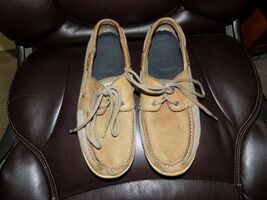 Sperry Top-Sider Leather Tarpon 2-Eye Boat Shoe 0771246 Size 10 M Men's EUC - $34.20