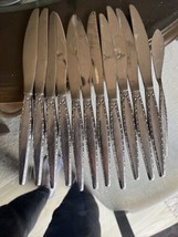 11 Oneida Community VENETIA Stainless Steel  Dinner Knives USA Plus Butt... - £22.42 GBP