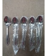 Oneida USA AMERICAN HARMONY Pattern Flatware Solid Serving Spoon,  5 ava... - £7.04 GBP